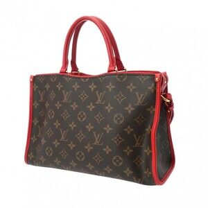Louis Vuitton Popincourt Canvas Handbag Monogram Rouge
